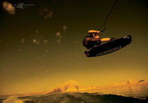 Wakeboarding Poster - Shane Bonifay